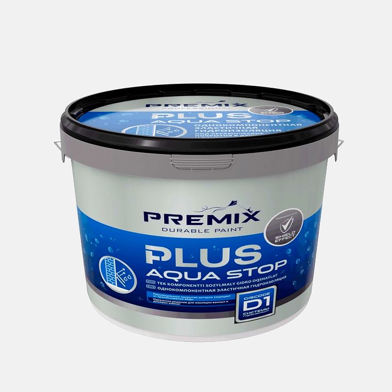 Гидроизоляционная мастика Premix Aqua Stop (15 кг)