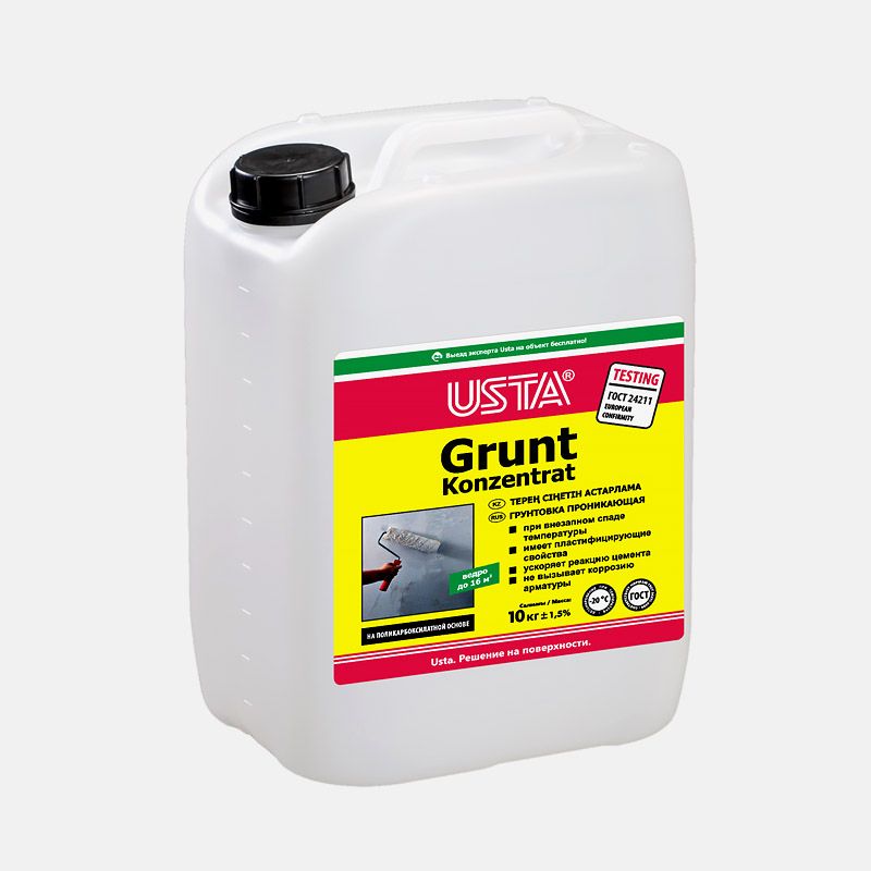 Проникающая грунтовка USTA Grunt Concentrat (10 кг)