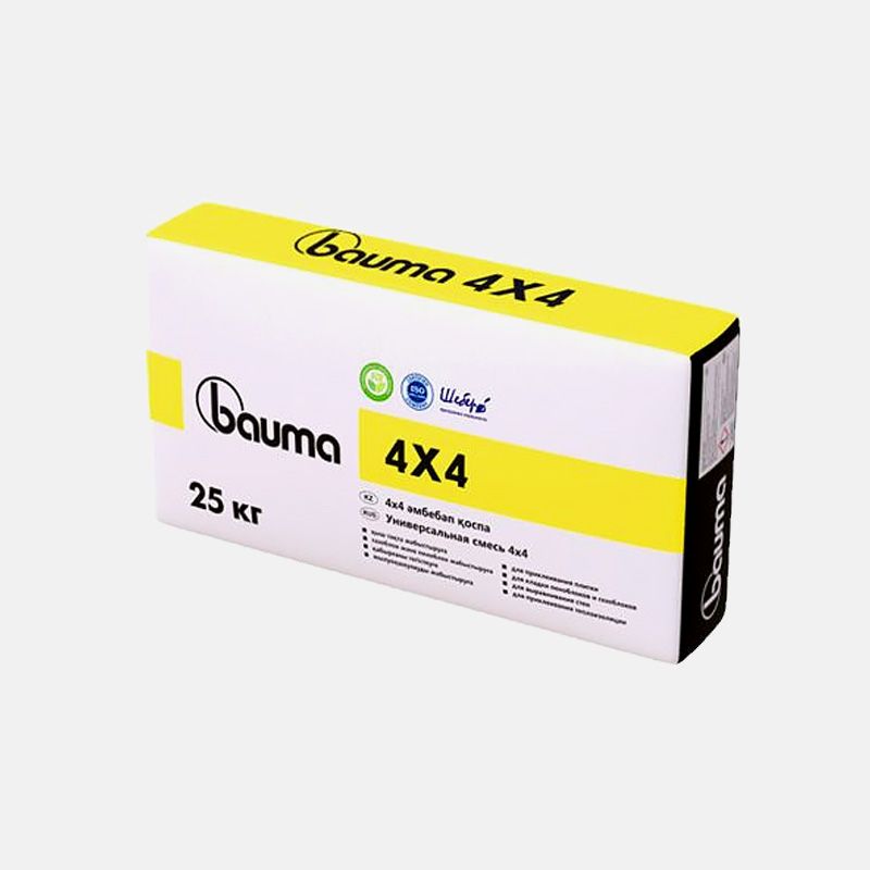Универсальный клей Bauma 4х4 (25 кг)