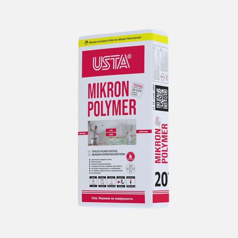 Полимерная шпаклевка USTA Mikron Polymer (20 кг)