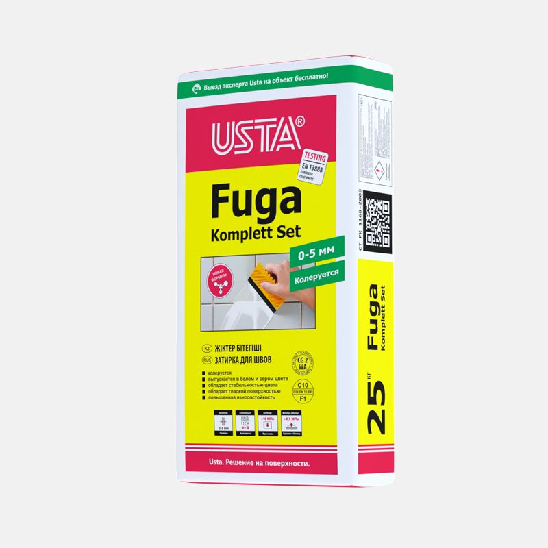 Затирка для швов кафеля - Usta Fuga (25 кг)
