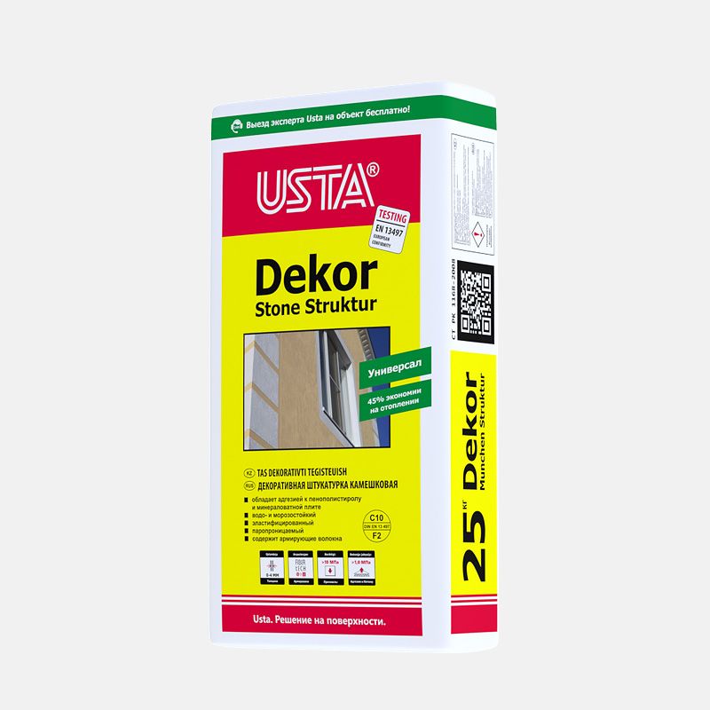 Декоративная штукатурка USTA Dekor (25 кг)
